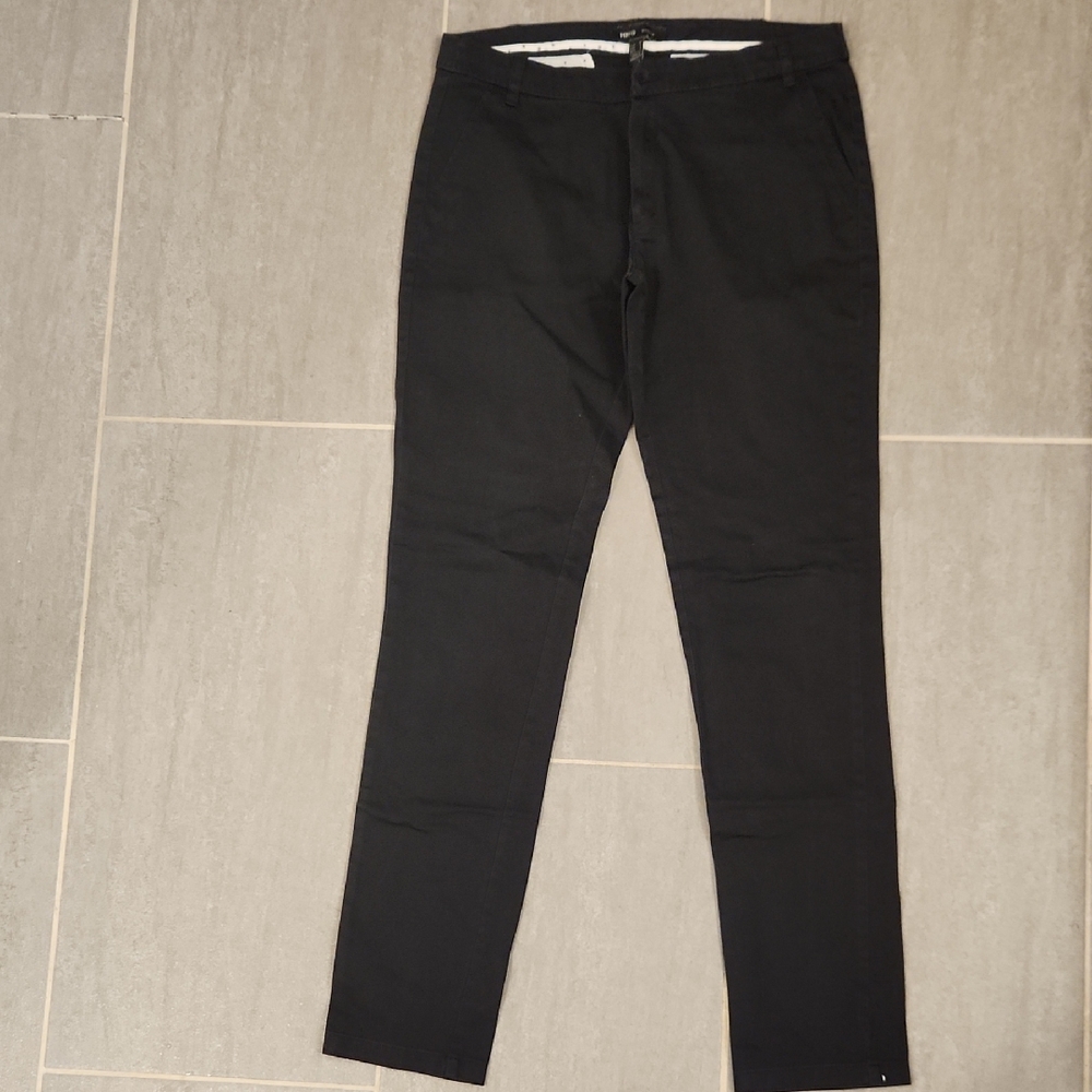 MNG basic Black Slim Fit Pants